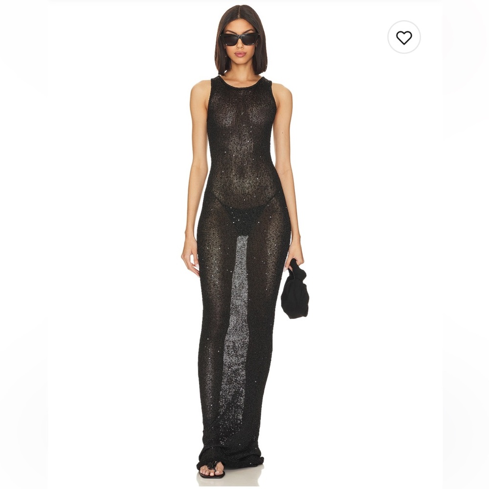 Elegant Black Maxi Dress